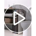 Slim Bathroom Storage Cabinet with Drawers, Narrow R | All Products - Image 8