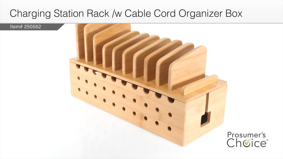 Prosumer's Choice 10 Device Bamboo Cell Phone Charging Stations | - Image 8