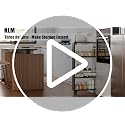 KLM Rolling Storage Cart 4-Tier Black Kitchen Cart with Wheels - Image 8