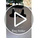Black Velvet Ring Display Stand, 10PCS Ring Holder and Organizer - Image 8