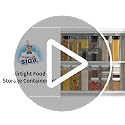 MR.SIGA 4 Pack Airtight Food Storage Container Set for Pantry - Image 8