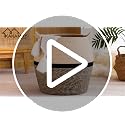 KAKAMAY Woven Baskets for Storage(17"x17"),Large Cot | All Products - Image 8