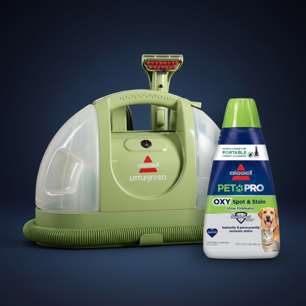 BISSELL Little Green + PET PRO OXY Bundle